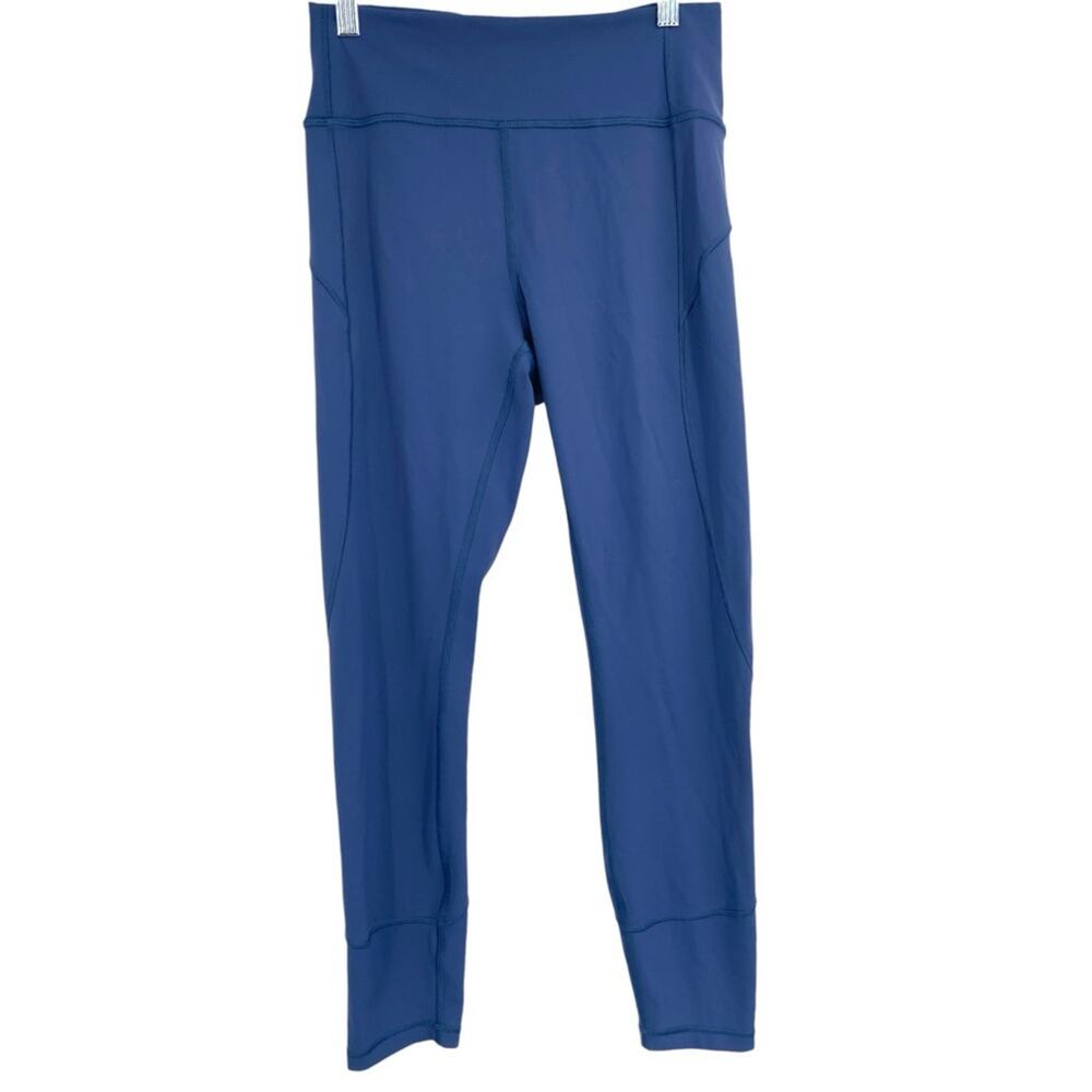 Lululemon In Movement Tight *Everlux‎ Blue 26in Inseam Size 8